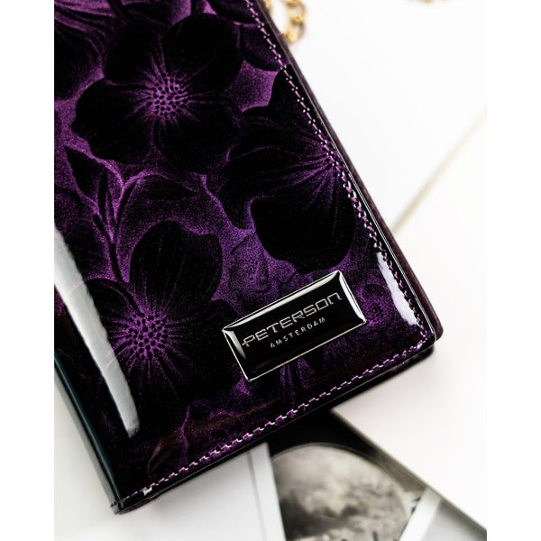 Didelė piniginė moterims Peterson, violetinė N472