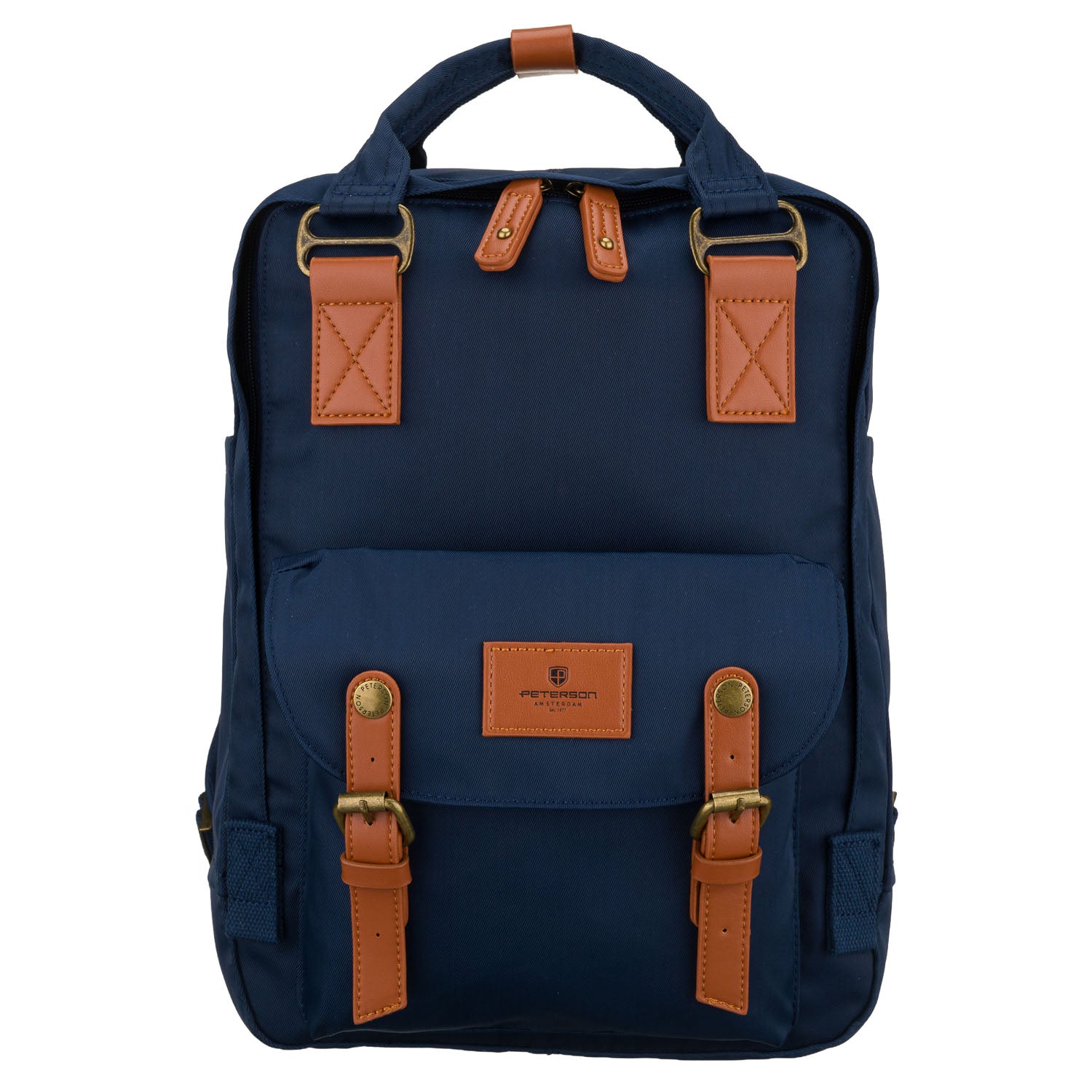 Kuprinė moterims Peterson, tamsiai mėlyna ruda K61