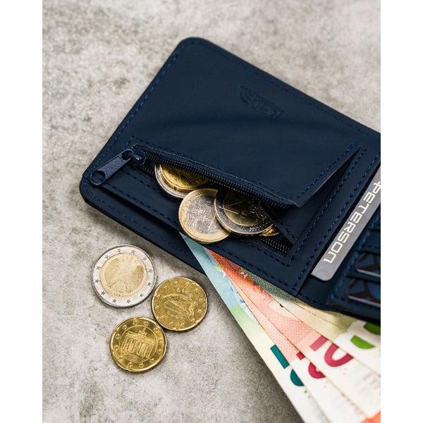 Piniginė vyrams Peterson, tamsiai mėlyna N440