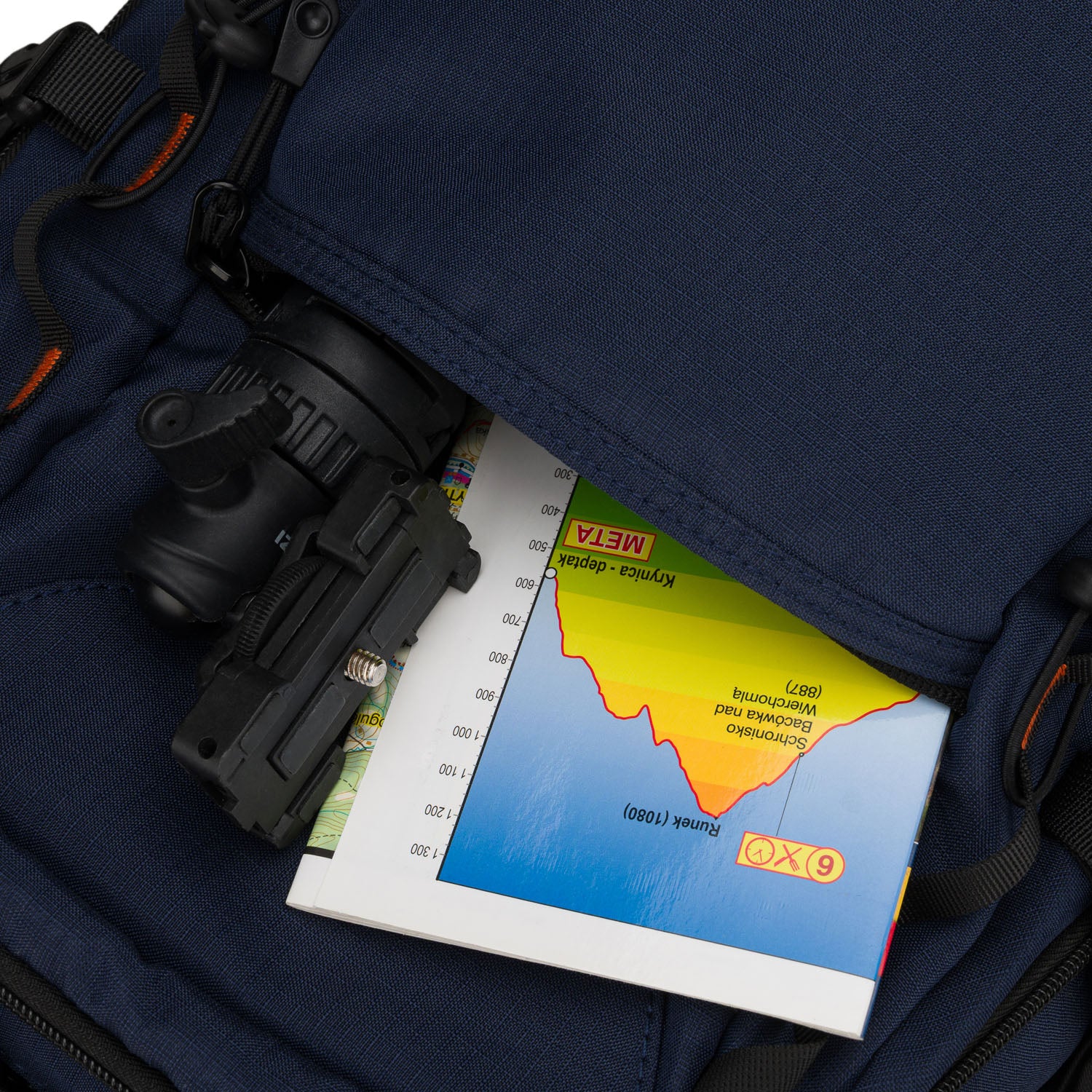 Tamsiai mėlyna kuprinė su laptopo skyriumi Peterson K83