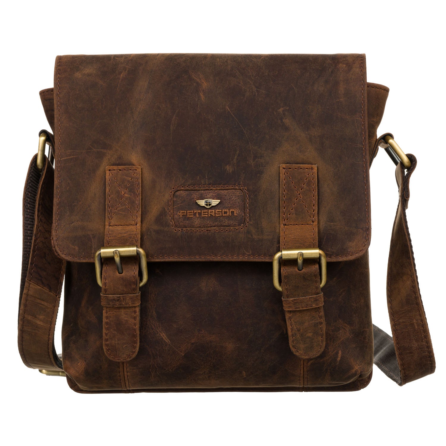 Rankinė vyrams Peterson, ruda R318