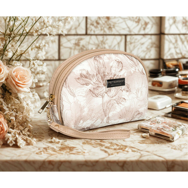 Maža kosmetinė moterims Peterson, smėlio N507