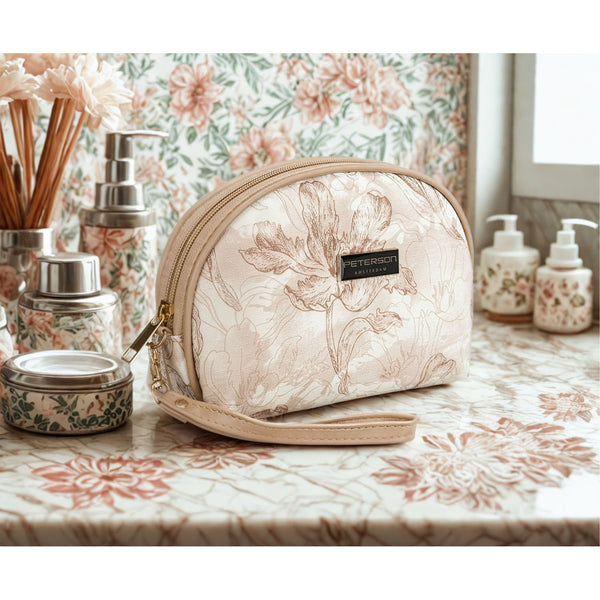 Maža kosmetinė moterims Peterson, smėlio N507