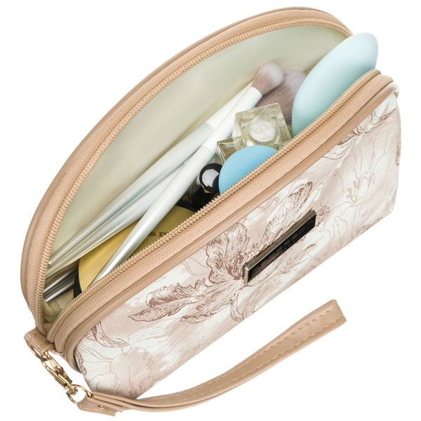 Maža kosmetinė moterims Peterson, smėlio N507