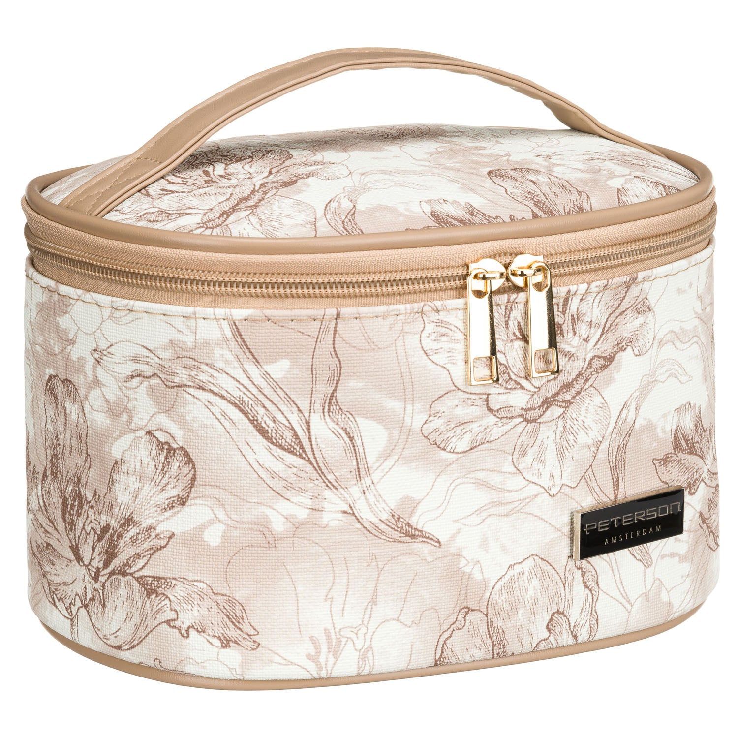 Maža kosmetinė moterims Peterson, smėlio N506