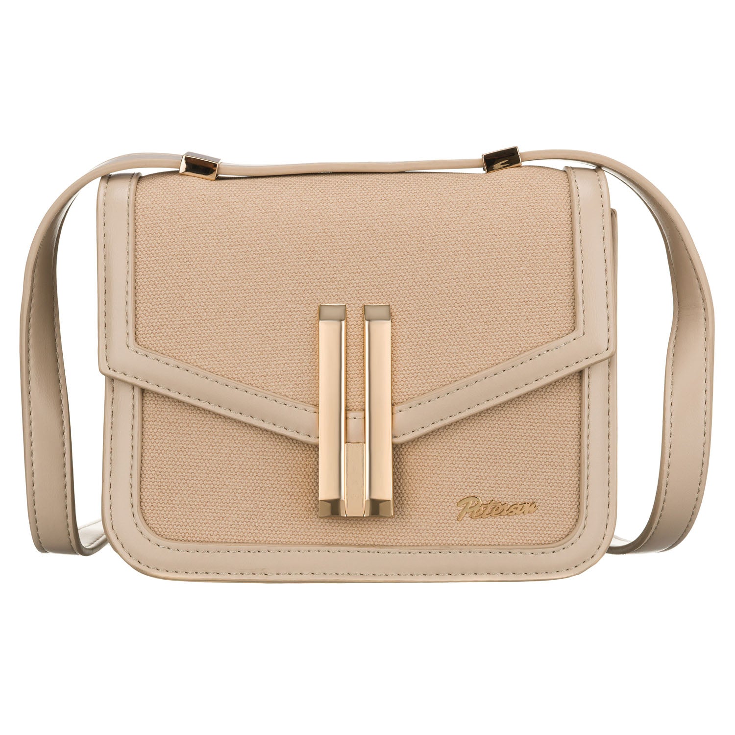 Maža rankinė moterims Peterson, smėlio 1252