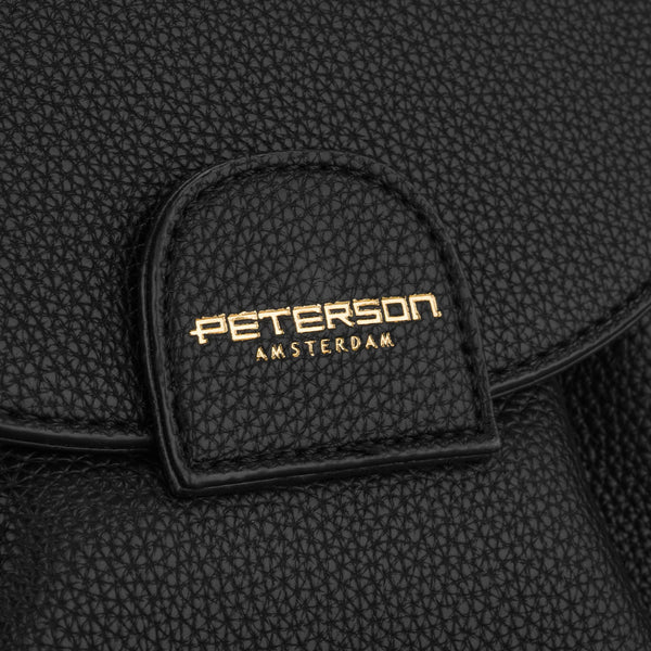 Moteriška rankinė per petį Peterson, juoda AX30
