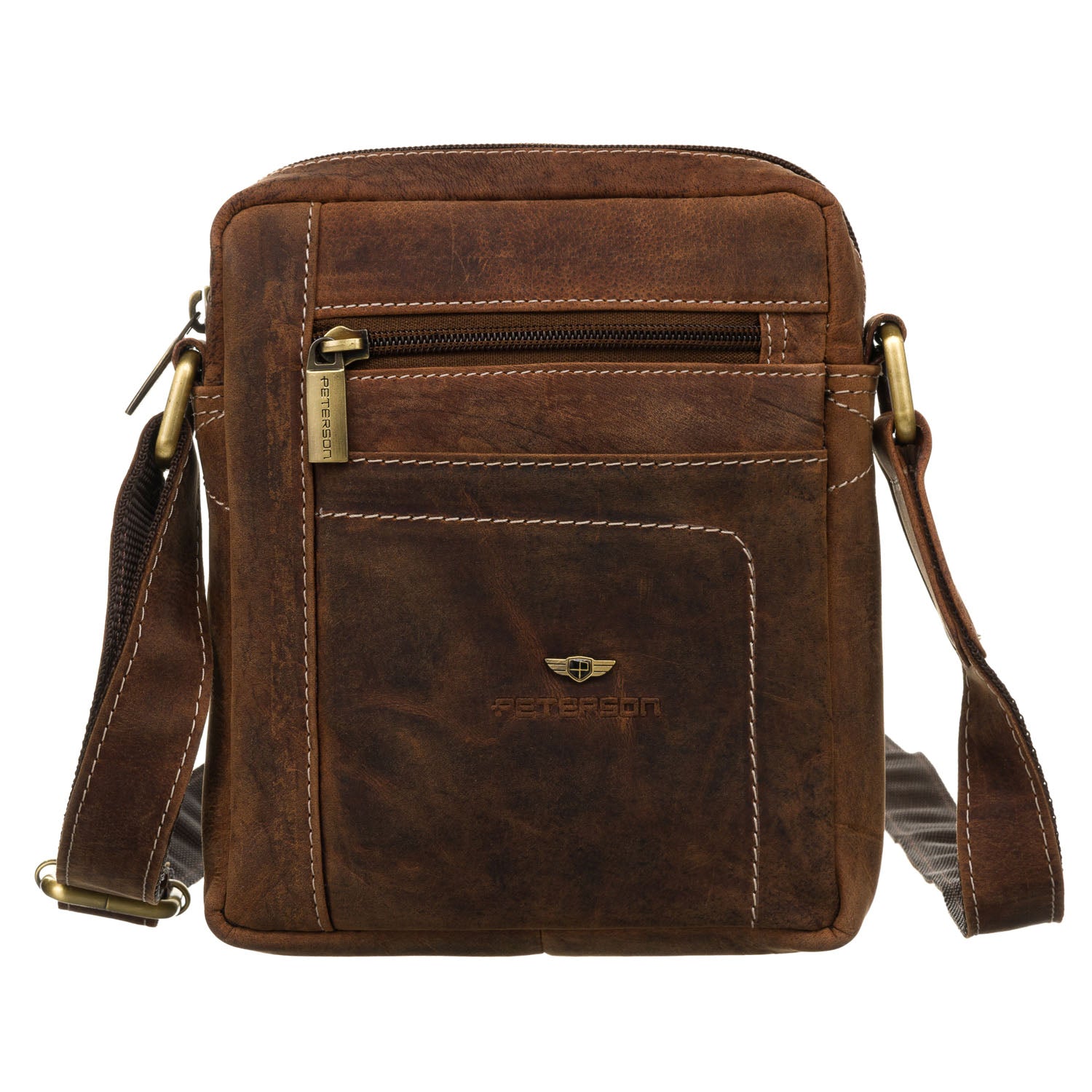 Rankinė vyrams Peterson, ruda R401