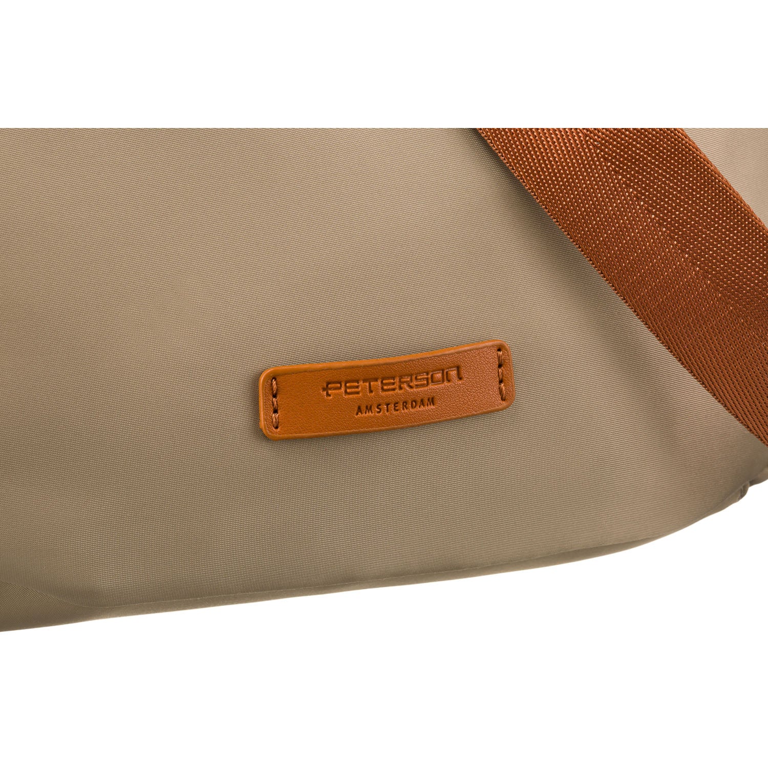 Moteriška rankinė, khaki ir ruda, reguliuojamas dirželis N392