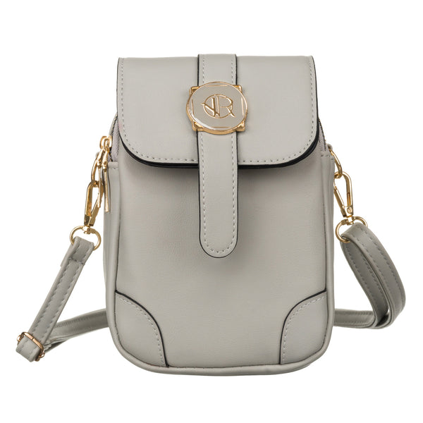 Rankinė maža eko oda Rovicky, pilka R0183