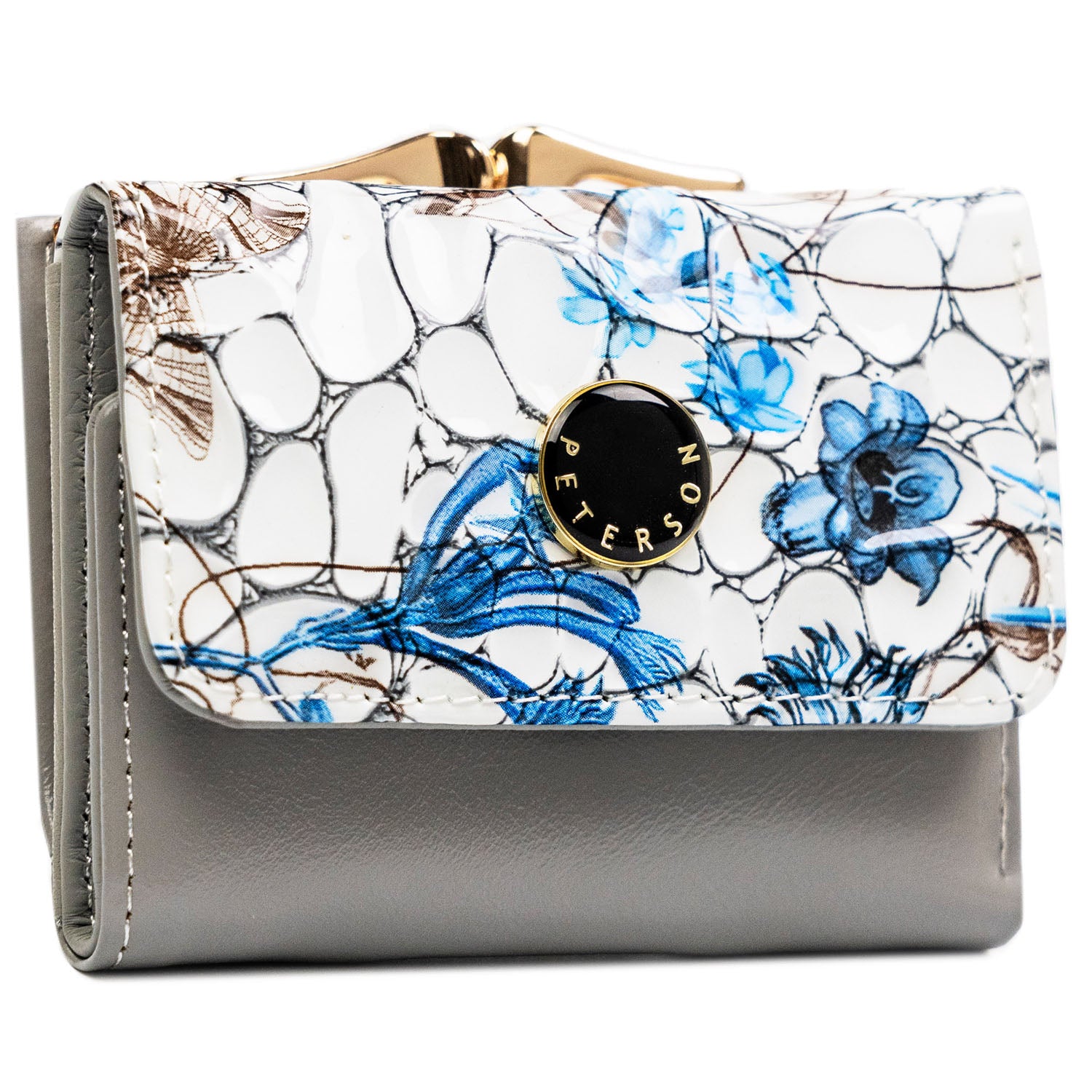 Maža piniginė moterims Peterson, mėlyna PT30