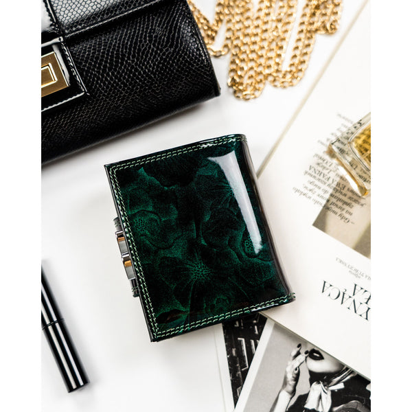 Maža piniginė moterims Peterson, žalia PT8