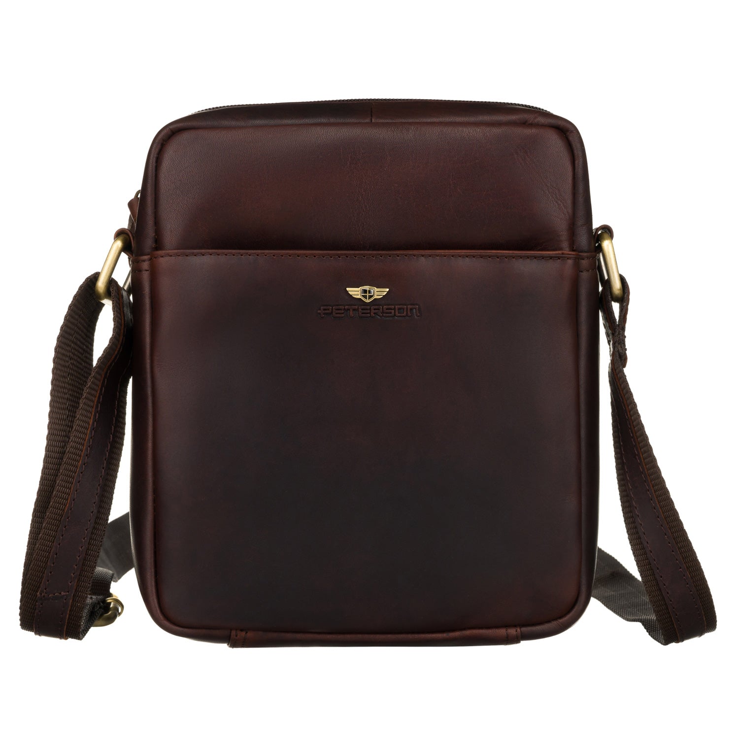 Vidutinė rankinė  Peterson, ruda R14