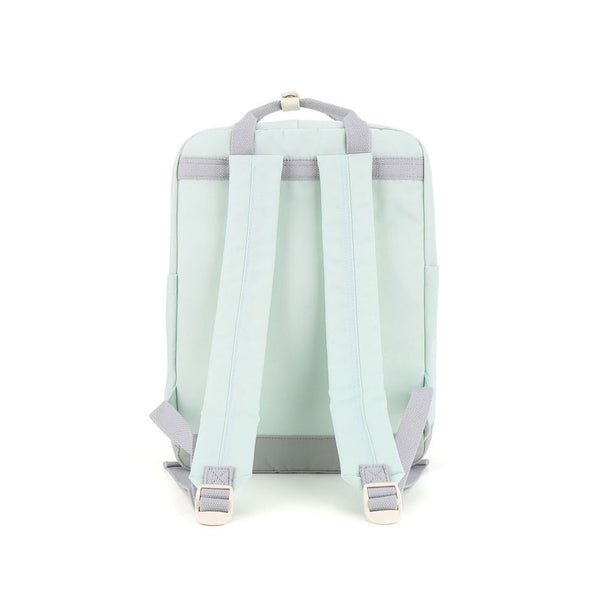 Moteriška miesto kuprinė Himawari, mėtų-pilka, su užtrauktuku