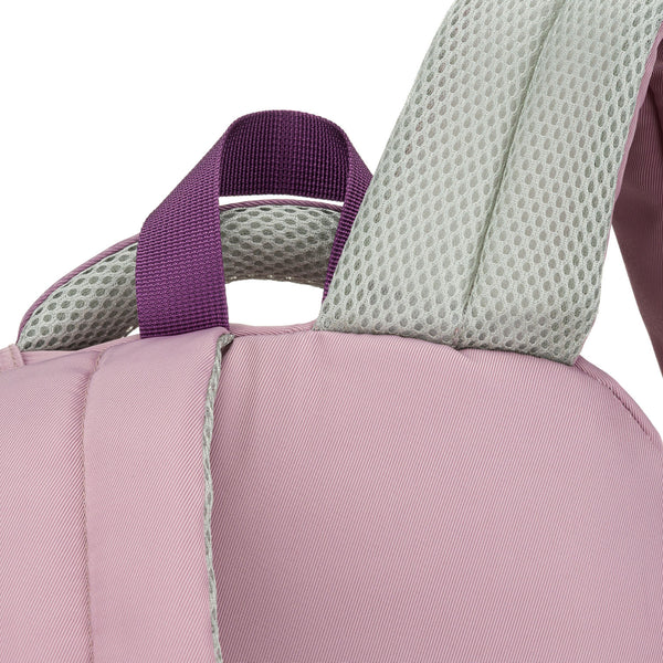 Vidutinė kuprinė moterims Peterson, balta-violetinė