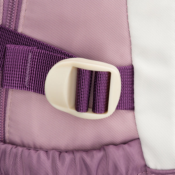 Vidutinė kuprinė moterims Peterson, balta-violetinė