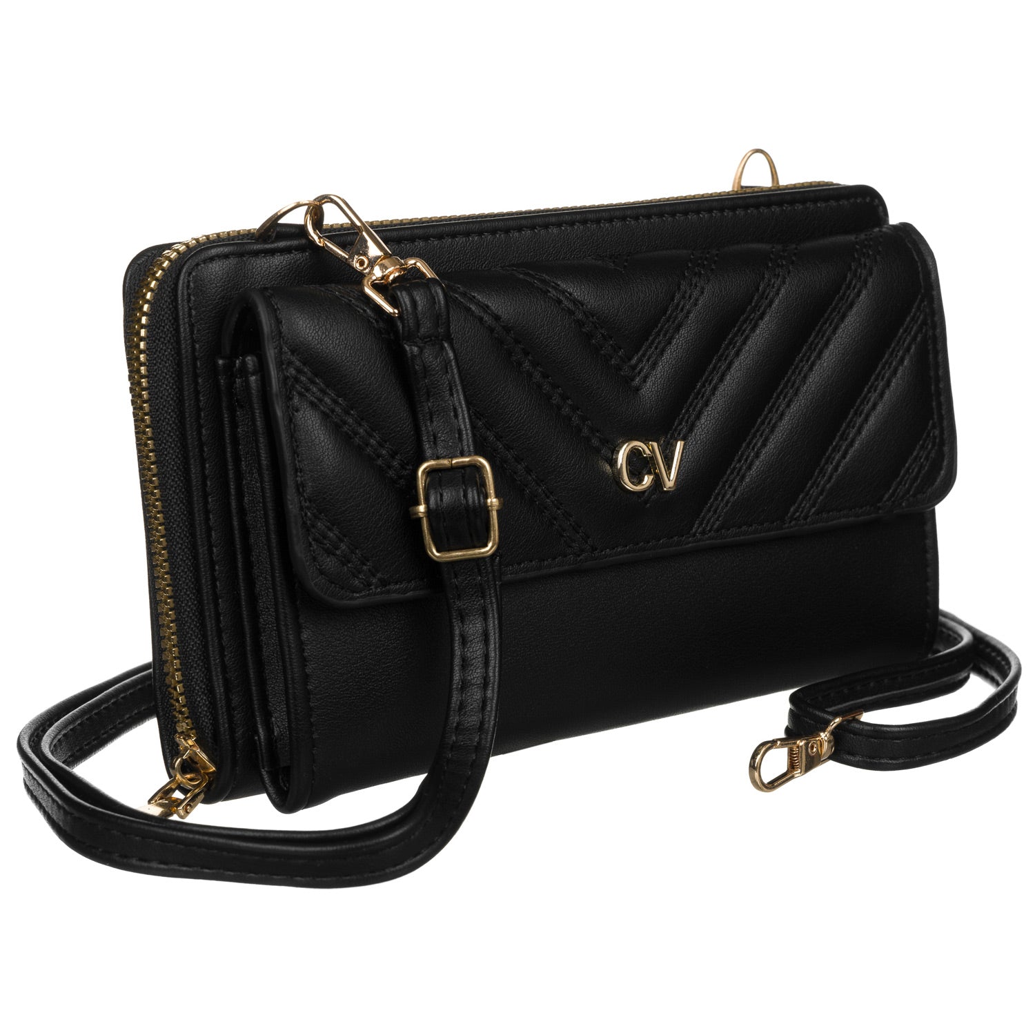 Maža rankinė 2in1 Cavaldi, juoda C0138