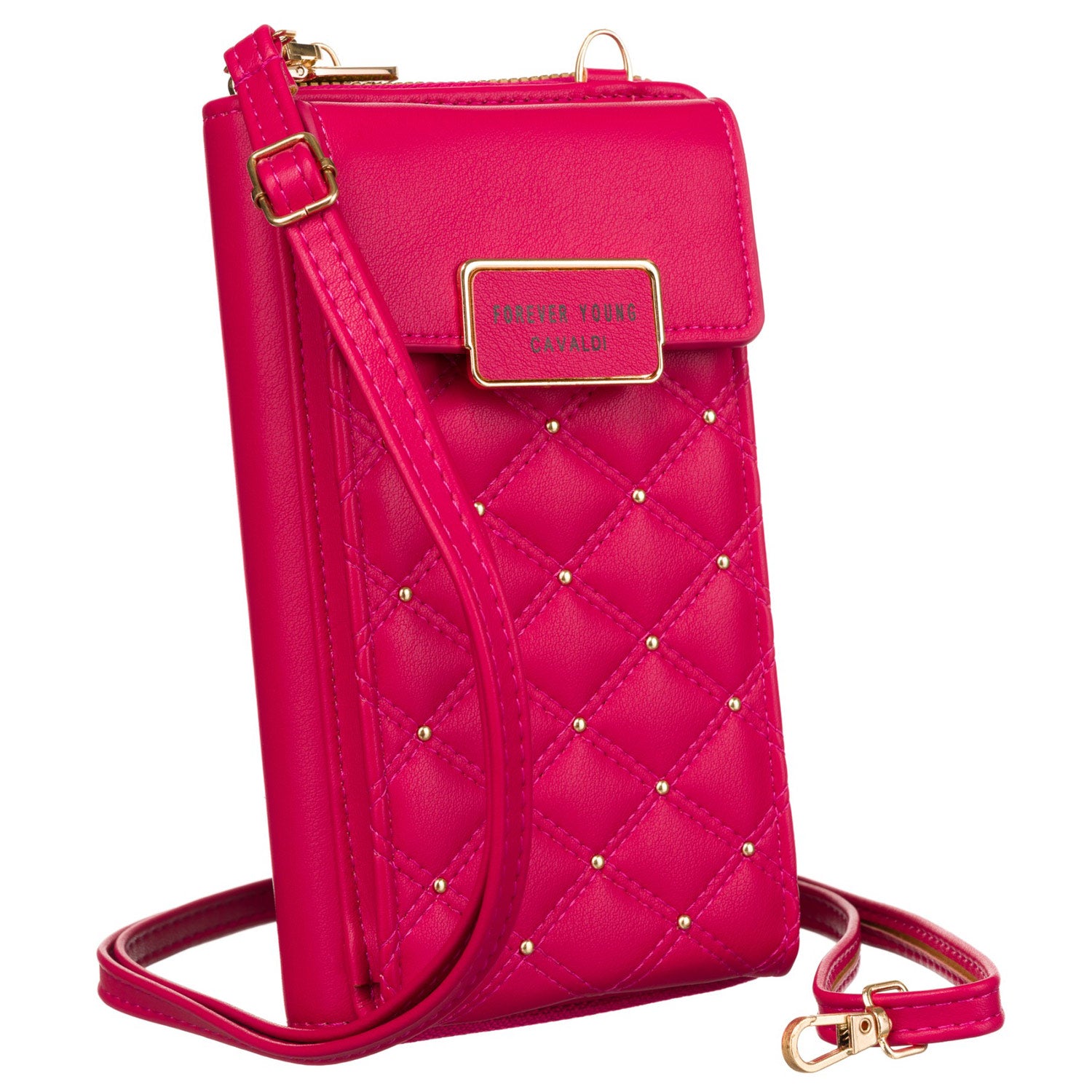 Maža rankinė dirbtinės odos 4U Cavaldi, rožinė A01 N425