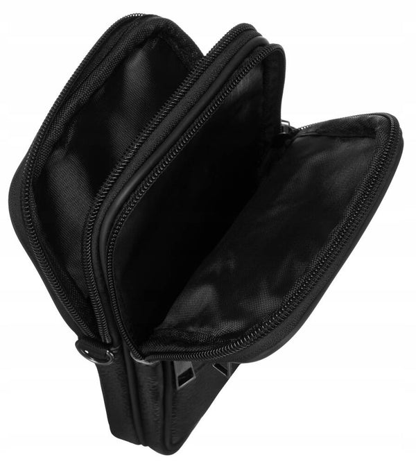 Maža odinė rankinė Rovicky, juoda R2367