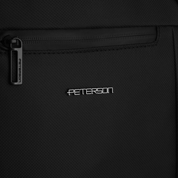 Vidutinis kuprinė unisex Peterson, juoda