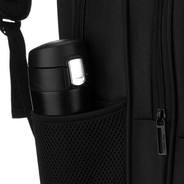 Vidutinis kuprinė unisex Peterson, juoda