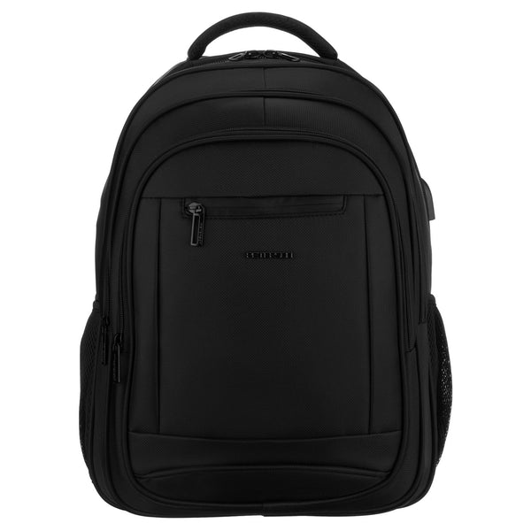 Vidutinis kuprinė unisex Peterson, juoda