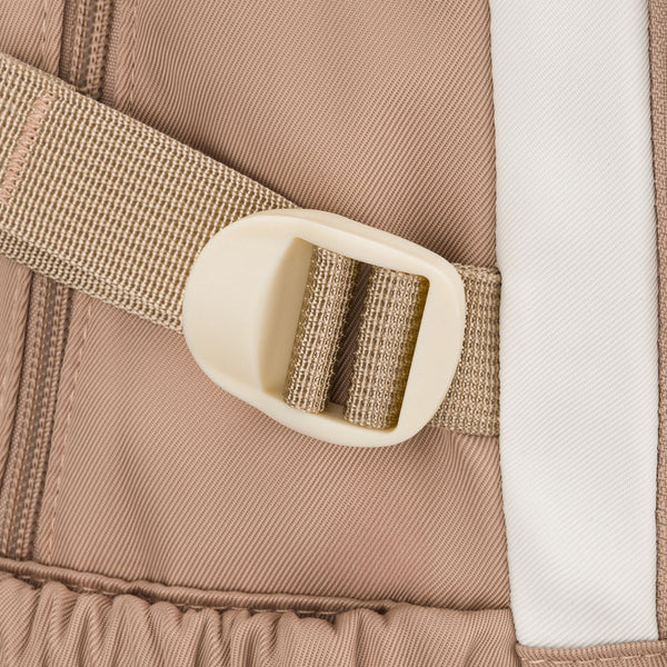 Vidutinė kuprinė moterims Peterson, smėlio-rožinė