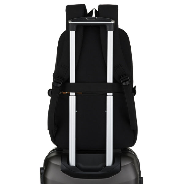 Vidutinė kuprinė vyrams Peterson, juoda