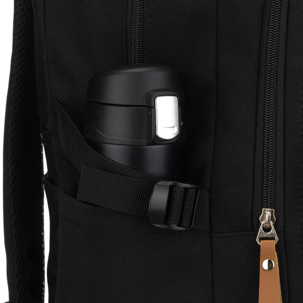 Vidutinė kuprinė vyrams Peterson, juoda