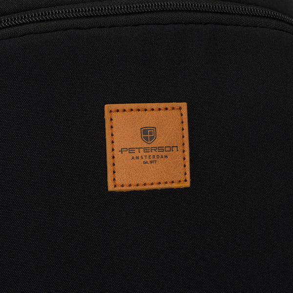 Vidutinė kuprinė vyrams Peterson, juoda