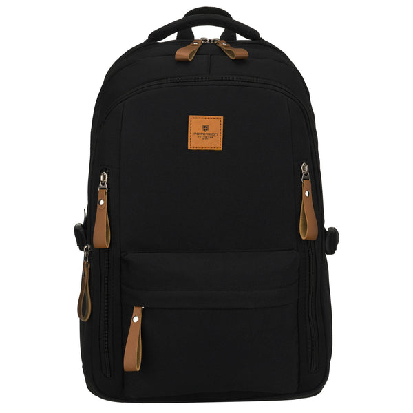 Vidutinė kuprinė vyrams Peterson, juoda