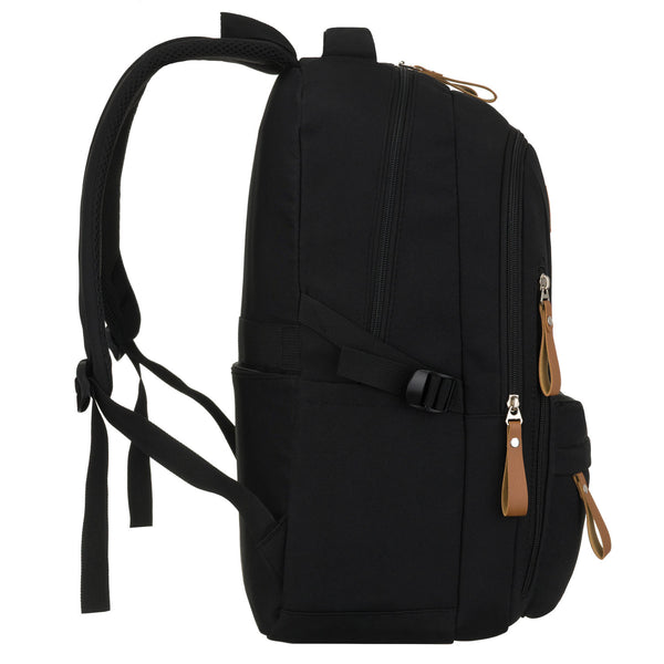 Vidutinė kuprinė vyrams Peterson, juoda