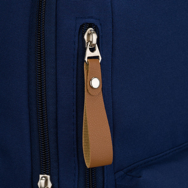 Vidutinė kuprinė unisex Peterson, tamsiai mėlyna