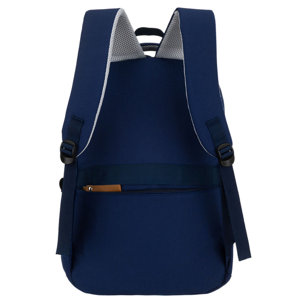 Vidutinė kuprinė unisex Peterson, tamsiai mėlyna