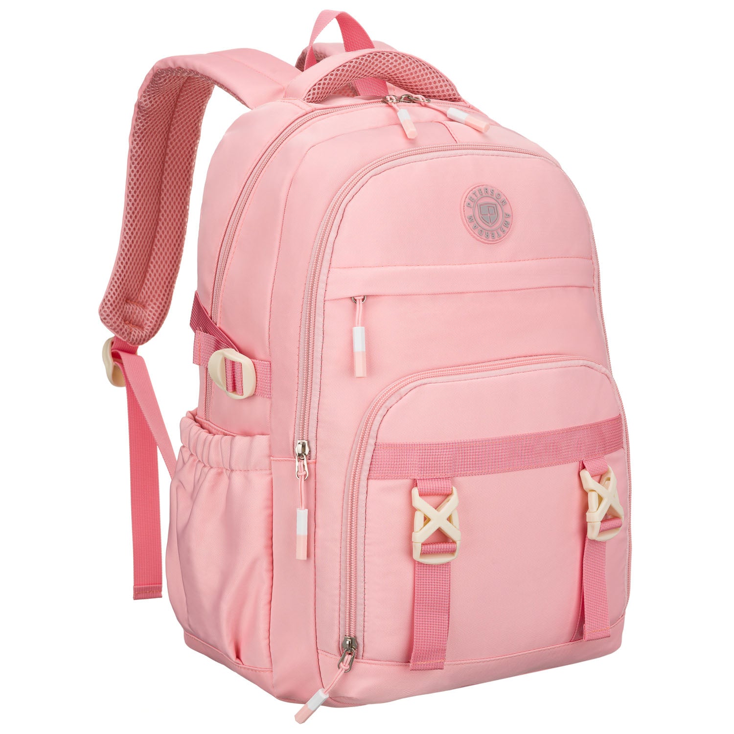 Vidutinė kuprinė moterims Peterson, rožinė N517