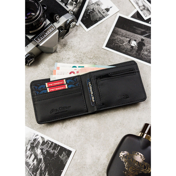Piniginė vyrams Peterson, juodas N438