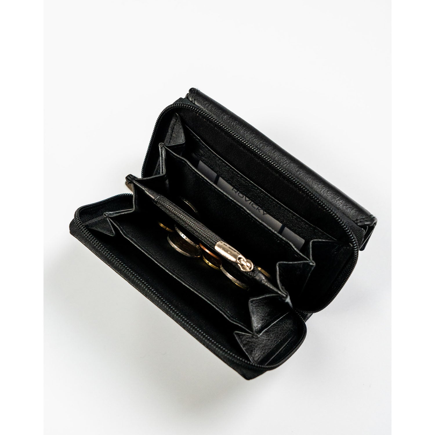 Piniginė moterims Rovicky, juodas N452