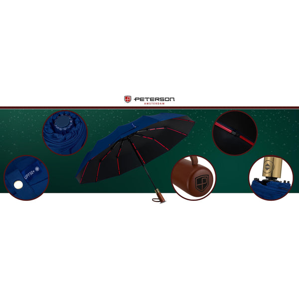 Didelis skėtis Peterson, mėlynas G11