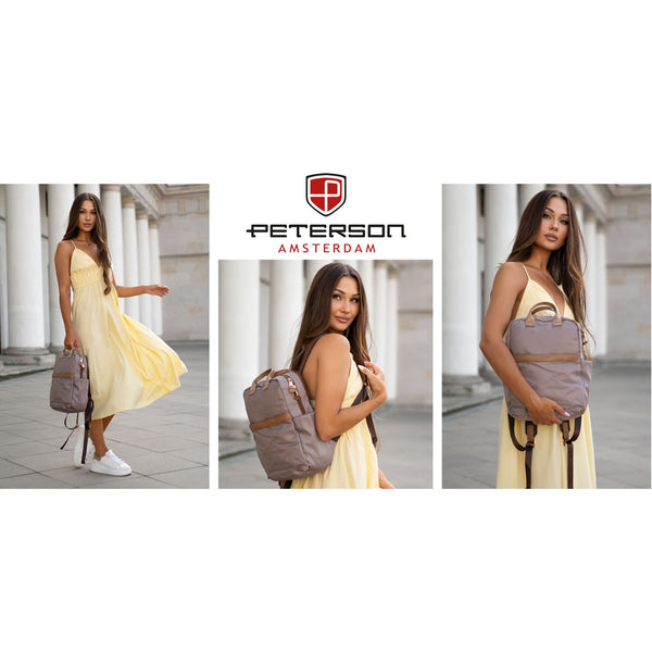 Kuprinė moterims Peterson, smėlio K31