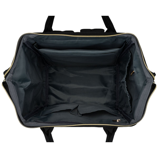 Kuprinė moterims Peterson, pilka-juoda K54