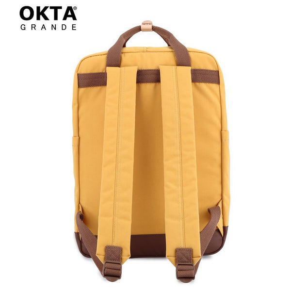 Miesto kuprinė su skyriumi nešiojamam kompiuteriui Himawari, geltonai ruda