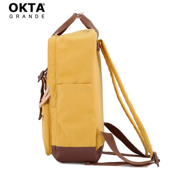 Miesto kuprinė su skyriumi nešiojamam kompiuteriui Himawari, geltonai ruda