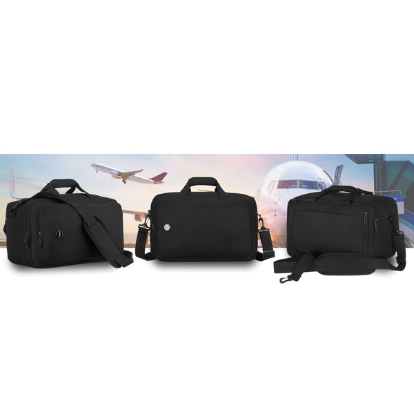 Kuprinė unisex Peterson, juoda K23