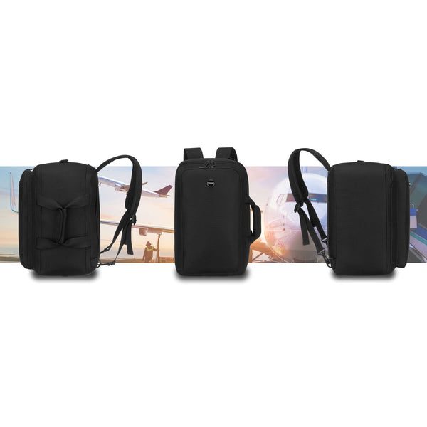 Kuprinė unisex Peterson, juoda K23