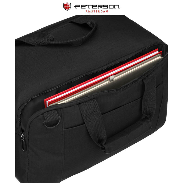 Kuprinė unisex Peterson, juoda K23