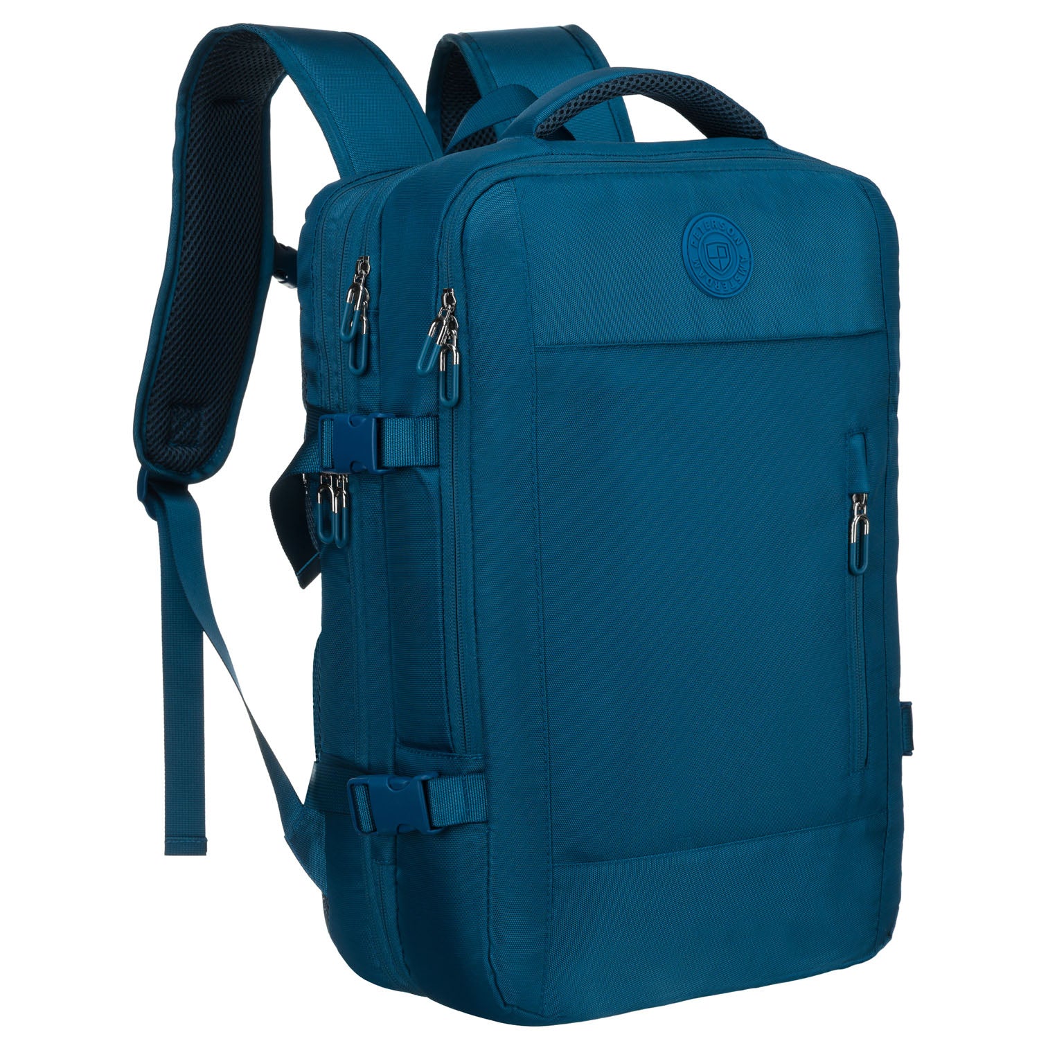 Vidutinė kuprinė unisex Peterson, mėlyna