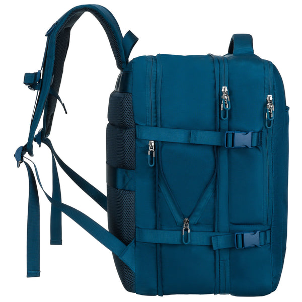 Vidutinė kuprinė unisex Peterson, mėlyna