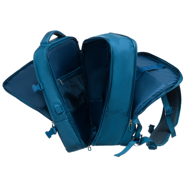 Vidutinė kuprinė unisex Peterson, mėlyna