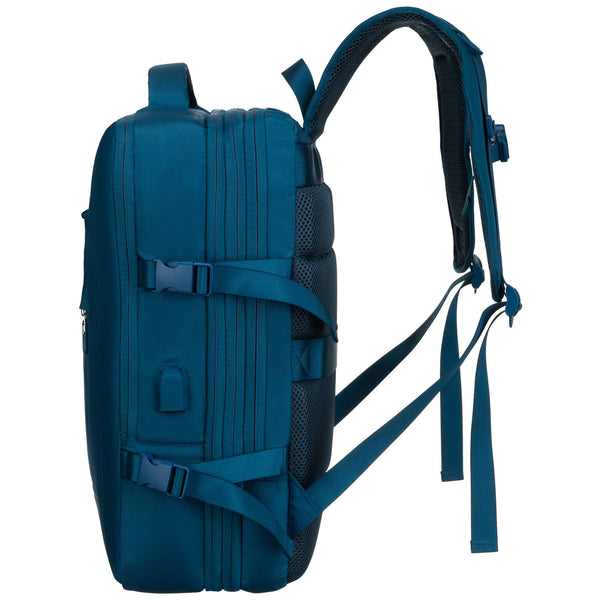 Vidutinė kuprinė unisex Peterson, mėlyna