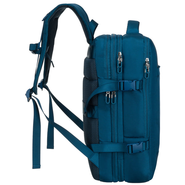 Vidutinė kuprinė unisex Peterson, mėlyna